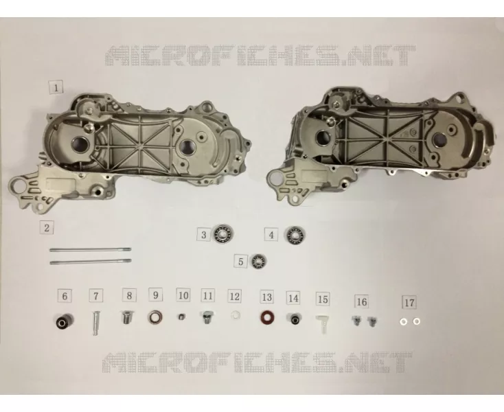 CARTER MOTOR ESQUERDA