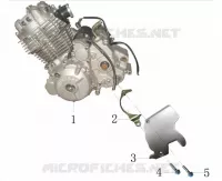 MOTOR / TAPA DO PINHÃO DIANTEIRO