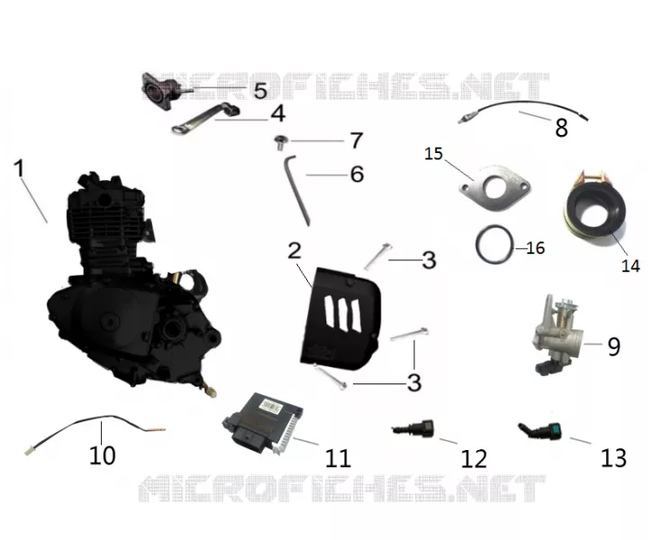 PEÇAS MOTOR
