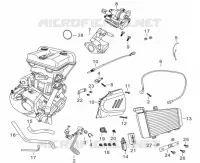 INJEÇÃO / PEDAL DE ENGRENAGEM / RADIADOR