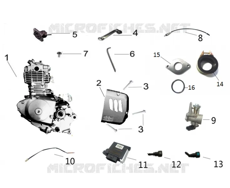 PEÇAS MOTOR
