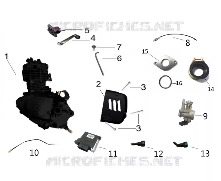 PEÇAS MOTOR