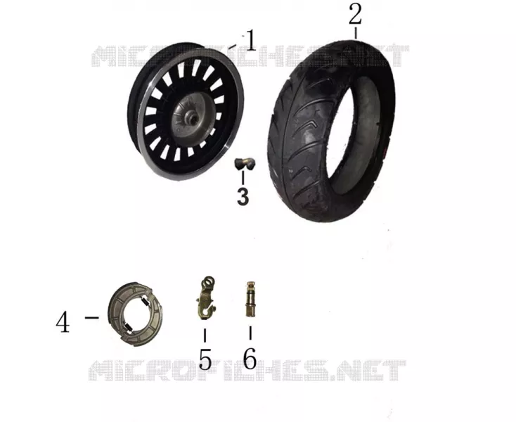 RODA TRASEIRA