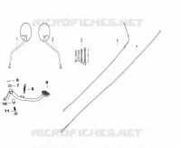 ESPELHOS / CABOS / PEDAL DE FREIO TRASEIRO