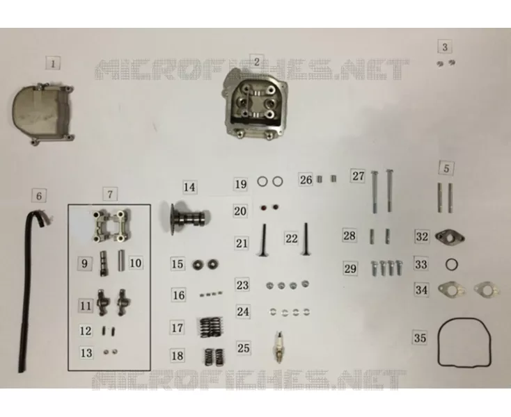 CABEÇA DE MOTOR