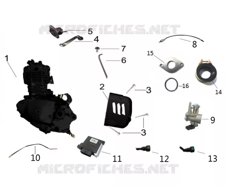 PEÇAS MOTOR