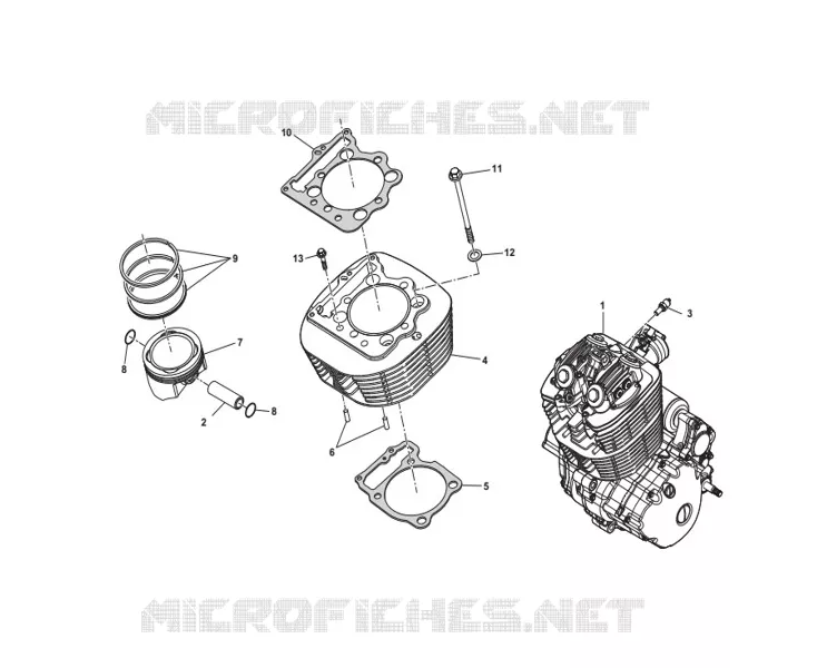 MOTOR / CILINDRO / PISTÃO